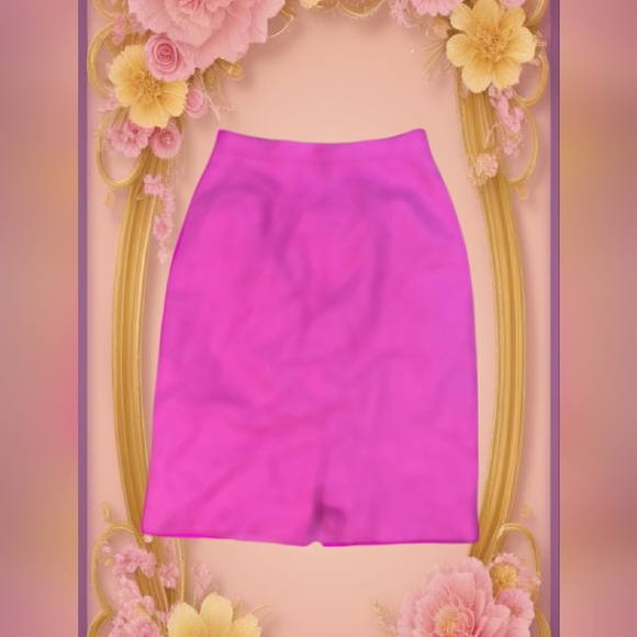 Beautiful! JRT pink wool skirt size 4 - Picture 2 of 3